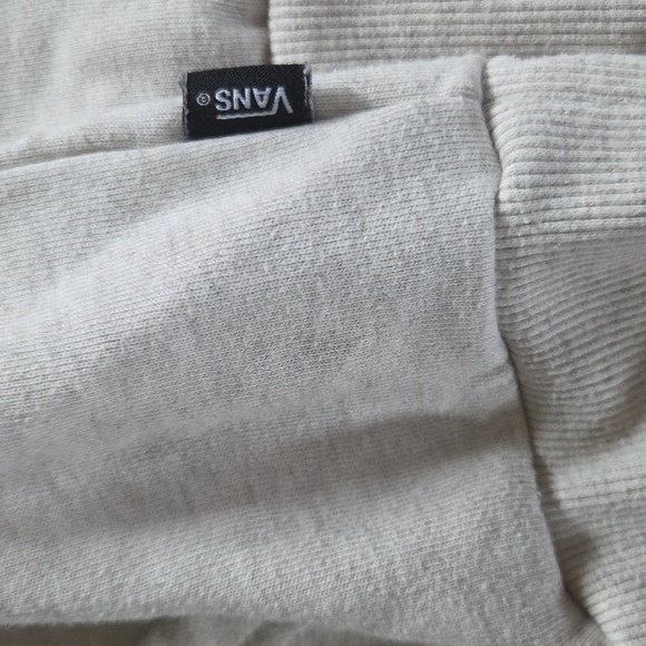 Vans Light Gray Hoodie with Embroidered Accents - Picture 6 of 9